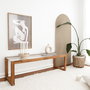 Hanah Home Soporte de TV Via - Wooden